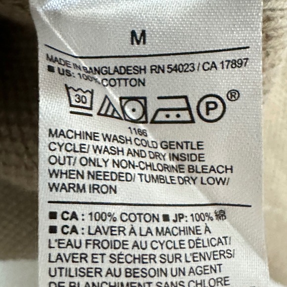 Banana Republic Honeycomb Crew Neck Sweater Mens M Tan Slim Fit Midweight Cotton - Picture 8 of 11